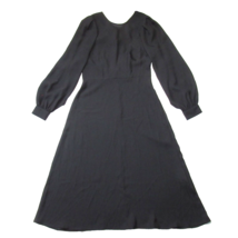 NWT Sézane Sezane Daria in Noir Black Back Cutout Midi Dress 42 / US 10 - $130.00