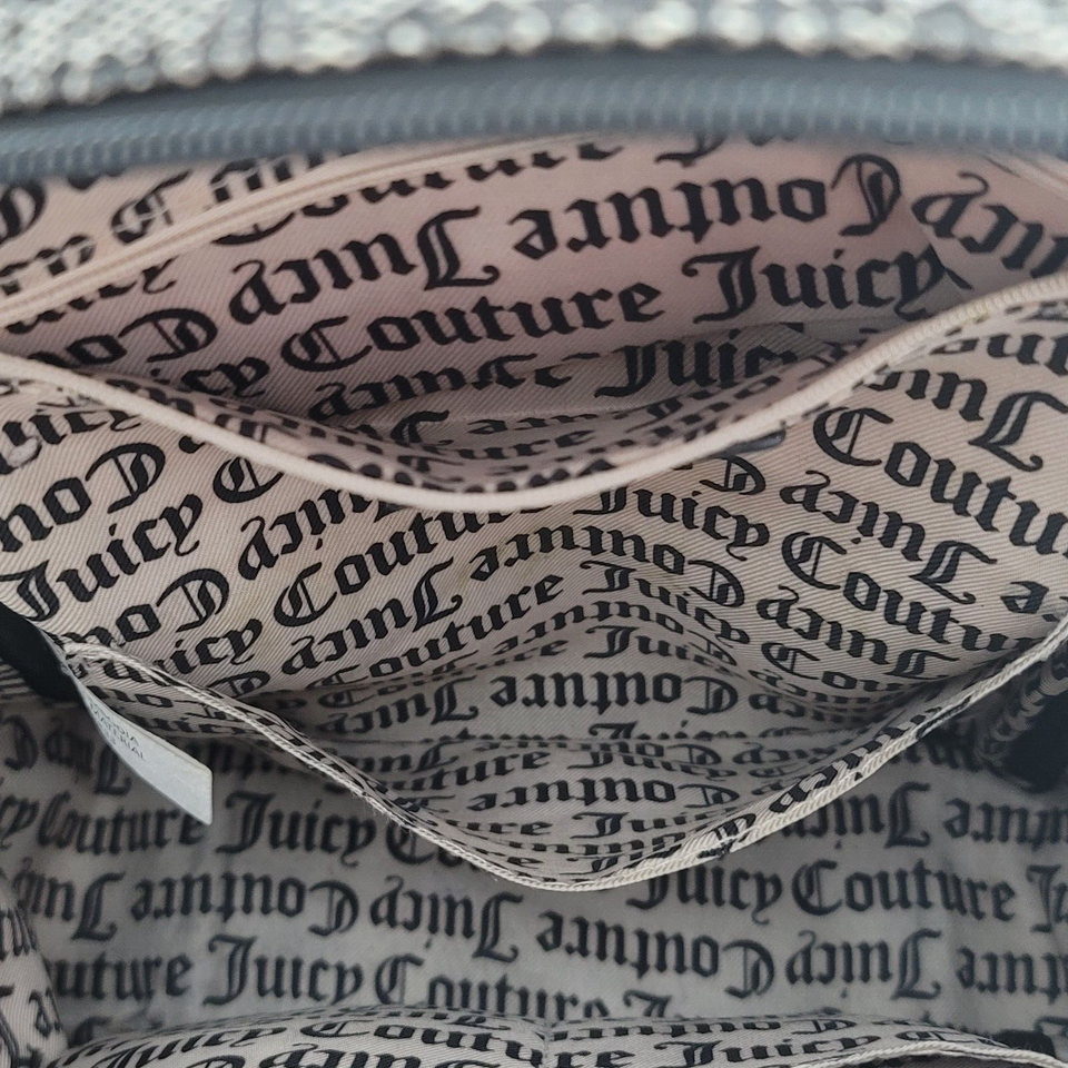 Juicy Couture Backpack Purse Black Gray Logo and similar items Juicy Couture Backpack Purse Black Gray Logo and similar items