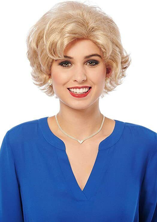 Costume Culture Silly Senior Rose Golden Girls Wig Adult Halloween Costume 24966