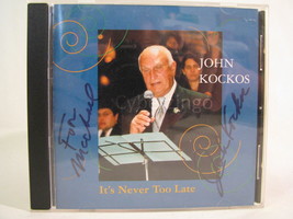 John Kockos It&#39;s Never Too Late Music CD - £6.87 GBP