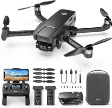 Holy Stone HS720G 2-Axis Gimbal GPS Brushless Drone 4K EIS Camera 2 Battery Pack - £212.28 GBP