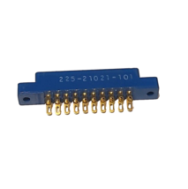 Amphenol Edge Connector Double Sided 10x2 Position 225-21021-101 - $24.75