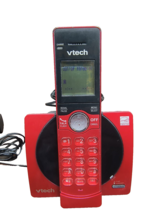 Vtech DECT 6.0 Cordless Phone System Caller ID Call Waiting CS6919 RED W... - £10.22 GBP