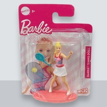 Barbie Tennis Doll Micro Figure / Cake Topper - Barbie Collection - £2.10 GBP