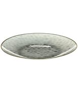 Blue Sky Organic Hammered White Transparent Gold Rim Plates - 10 Count, ... - $14.24