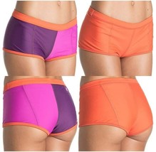 Roxy Juniors Go Shortie Reversible Bikini Bottom, Orange/Purple, Small - £19.46 GBP