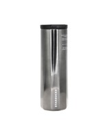 Starbucks Black Ash Tall Faceted Stainless Steel Vacuum Insulated Tumble... - $98.01