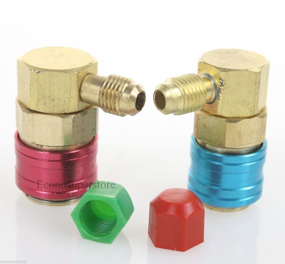 AC R134A QC15 Quick Couplers Connectors Adapters Conversion Auto Car Hig... - $9.49