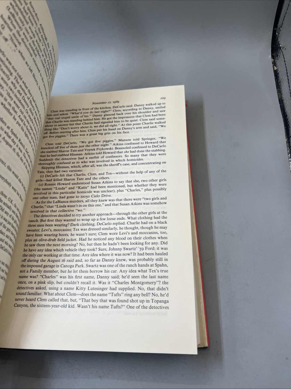 Helter Skelter Vincent Bugliosi 1974 1st Edition, 4th Print, HC/DJ  Char Manson Item image 14