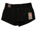 New Balance Women&#39;s M Black Running Shorts Brief Lined Wicking Stretch - £59.70 GBP