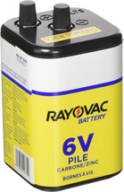 RAYOVAC Heavy Duty Lantern Battery, 6 Volt Screw Terminals 945R4C (OPEN ... - £7.88 GBP