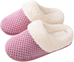 ULTRAIDEAS Women&#39;s Comfy Coral Fleece Slippers with Memory Foam Medium (7-8) - £14.95 GBP