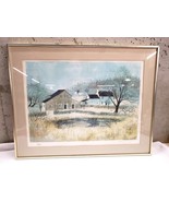 Jeremy King Signed and Numbered Winter Scene Print - £69.27 GBP