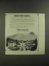1974 The Broadmoor Hotel, Colorado Springs Ad - Inside Information - £14.46 GBP