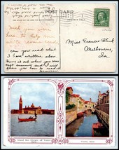 1910 US Postcard - Ottawa, Illinois to Melbourne, Iowa E19  - £2.32 GBP