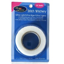 Prym Sewing-Stitch Witchery Light Weight 5/8&quot; x 20 yds Fusible Bonding Web - £12.78 GBP