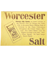 Worcester Salt Worlds Fairl 1897 Advertisement Victorian Food Baking ADB... - $27.40 CAD