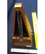 Antique Metronome wood mech [INS10147] - $116.19 CAD