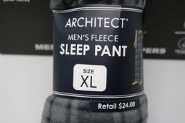 Architect Men&#39;s Memory Foam Slippers Large 9.5-10.5 &amp; Fleece Sleep Pants XL NWT - £26.86 GBP