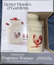 Better Homes & Gardens Farmhouse Milk Can Wax Warmer Red Rooster Full Size - $14.96