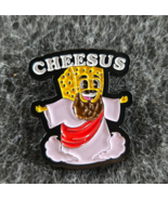 Funny Cheesus Christ Enamel Pin Backpack Hat Lapel Bag Lanyard Cartoon - $144.45 MXN