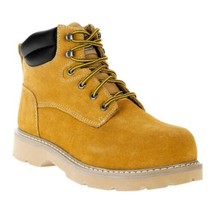 BRAHMA BRAVO II, MEN&#39;S LEATHER STEEL TOE WORK BOOTS WHEAT 7 (NWOB) - £23.88 GBP