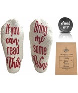 If You Can Read This Bring Me Wine Socks -Accessories Gifts Birthday Ann... - £9.93 GBP