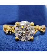 1 Carat IGI CERTIFIED E/VVS2 Round Cut Lab Grown Diamond Solitaire Engag... - $1,164.00