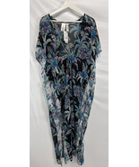 Jessica Simpson Kaftan Chiffon Beach Maxi Dress Beach Cover NEW XL - $44.78 CAD
