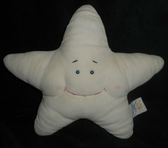 10" Vintage Baby Ganz Creme Shooting Star Rattle Stuffed Animal Plush Toy Lovey - $37.05