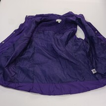 Studio Works Sport Women's Purple Full Zip & Button Sleeveless Vest Size Large image 9