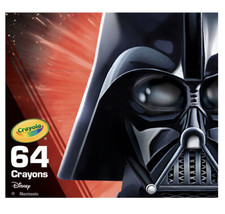 Crayola Limited Edition Crayon, Star Wars Darth Vader (64 Count) NEW - £11.66 GBP