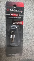 Radioshack Adapter F-connector (coax) Male To BNC Female (278-256) - £3.76 GBP