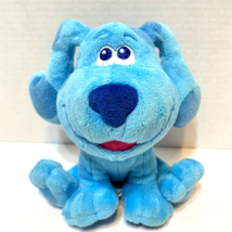 Nickelodeon 2020 Blues Clues Plush Blue Stuffed Animal Dog Soft Lovey 7&quot; - £8.30 GBP