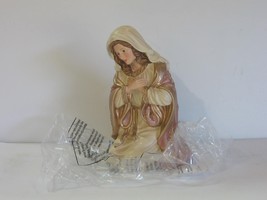 NEW Kirkland Signature Hand Painted Nativity Christmas Decor MARY FIGURINE - £31.46 GBP