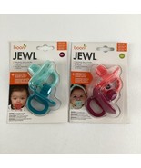 Boon Jewl Orthodontic Silicone Pacifiers Baby Soother Binkie Gem Shaped ... - $29.65