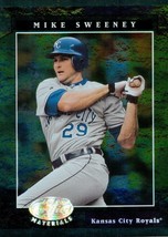 2001 Leaf Certified Materials Mike Sweeney 75 Royals - £0.78 GBP