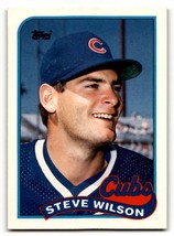 1989 Topps Traded #131T Steve Wilson    Chicago Cubs Baseball Cards NM  ID:64353 - £1.29 GBP