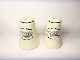 Wright Patterson Air Force Museum Salt &amp; Pepper Shakers Vintage Unused - £15.65 GBP