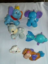 Fisher Price Amazing Animals Disney Thumper Bunny Rabbit Dumbo Elephant Walrus - £27.21 GBP