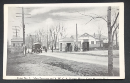 1910s YWCA Hostess House Camp Merritt NJ New Jersey Picket #3 Postcard Main Entr - £7.32 GBP