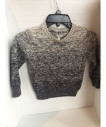 Gymboree Toddler Boys Pull Over Sweater Size Xxs 3 Gray And Beige - $8.99 CAD