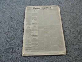 Geauga Republican, Wednesday, January 5, 1881- Chardon, Ohio Newspaper. - £14.83 GBP
