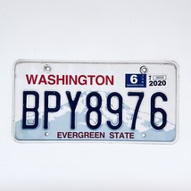 2020 United States Washington Evergreen Passenger License Plate BPY8976 - $18.80