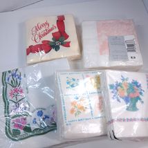 Vintage paper party napkin set Hallmark American Greetings party floral ... - $21.00