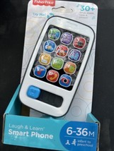 Fisher-Price Laugh &amp; Learn Smart Phone infant preschool 6-36 months Song Count - $9.69