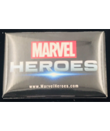 Marvel Heroes Employee Theater Promotional Rectangular Button Pin Badge ... - $8.59