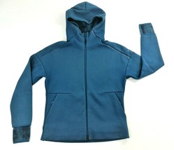 Adidas Blue Full Zip Long Sleeve Hoodie Activewear Sweatshirt Mens Small*** - £31.38 GBP