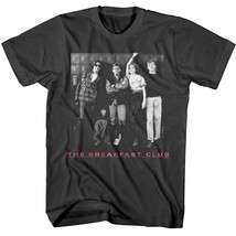 Breakfast Club Locker Posing Men&#39;s T Shirt Group Photo High School - £19.53 GBP+