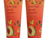 2X Bodycology Peach Sunrise Body Cream Lotion 8 Oz. Each - $19.95